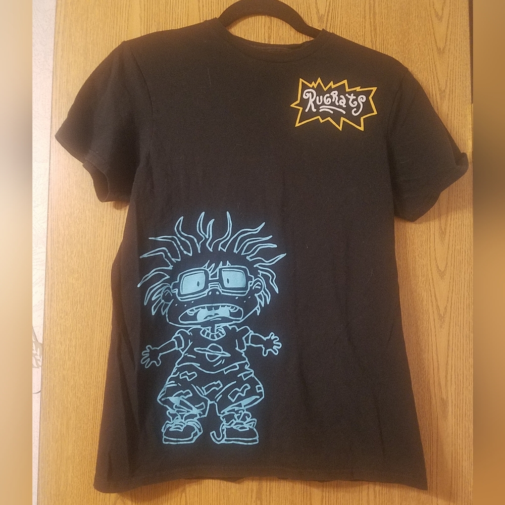 Rugrats Small Black T-Shirt